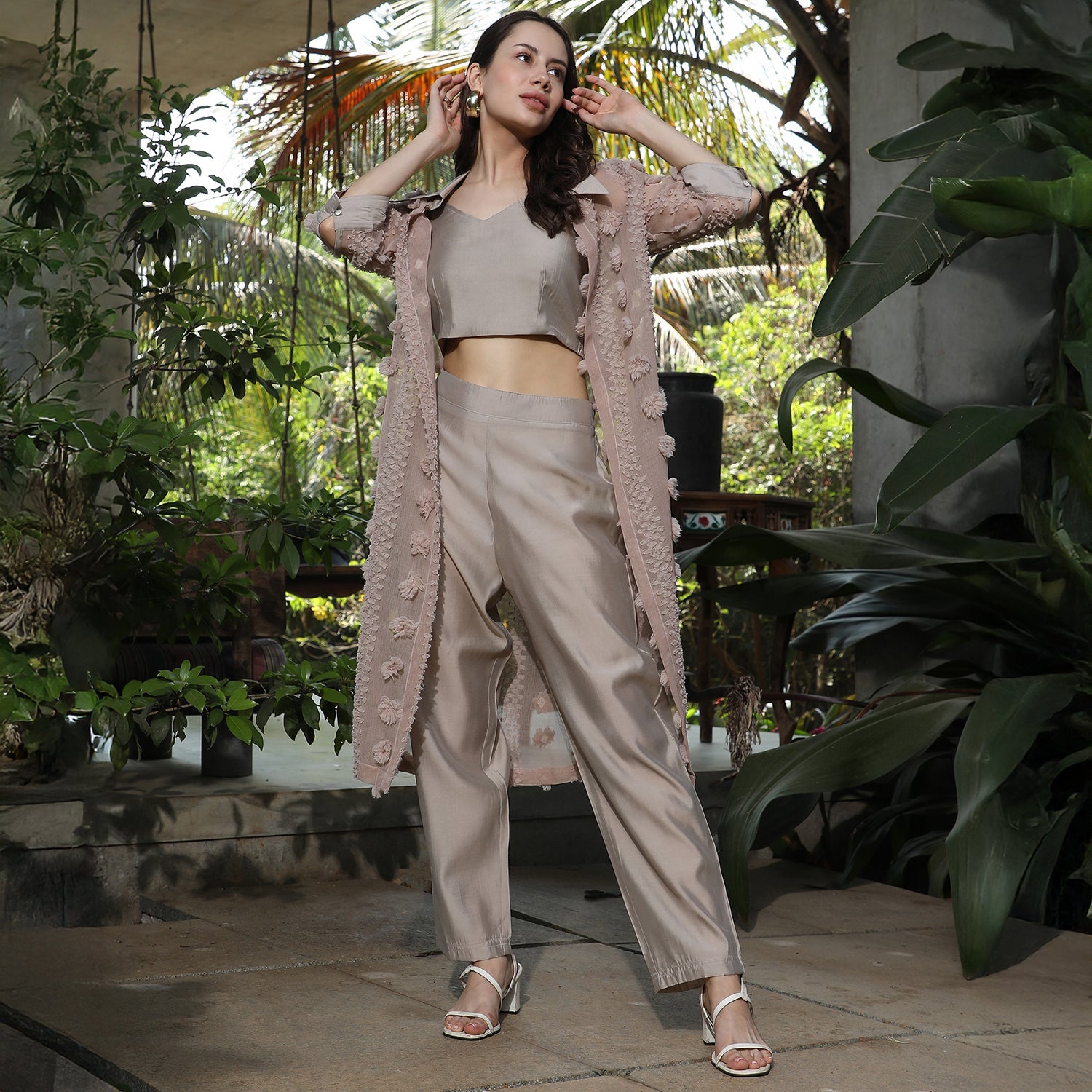 Applique Rosa Co-Ord Set