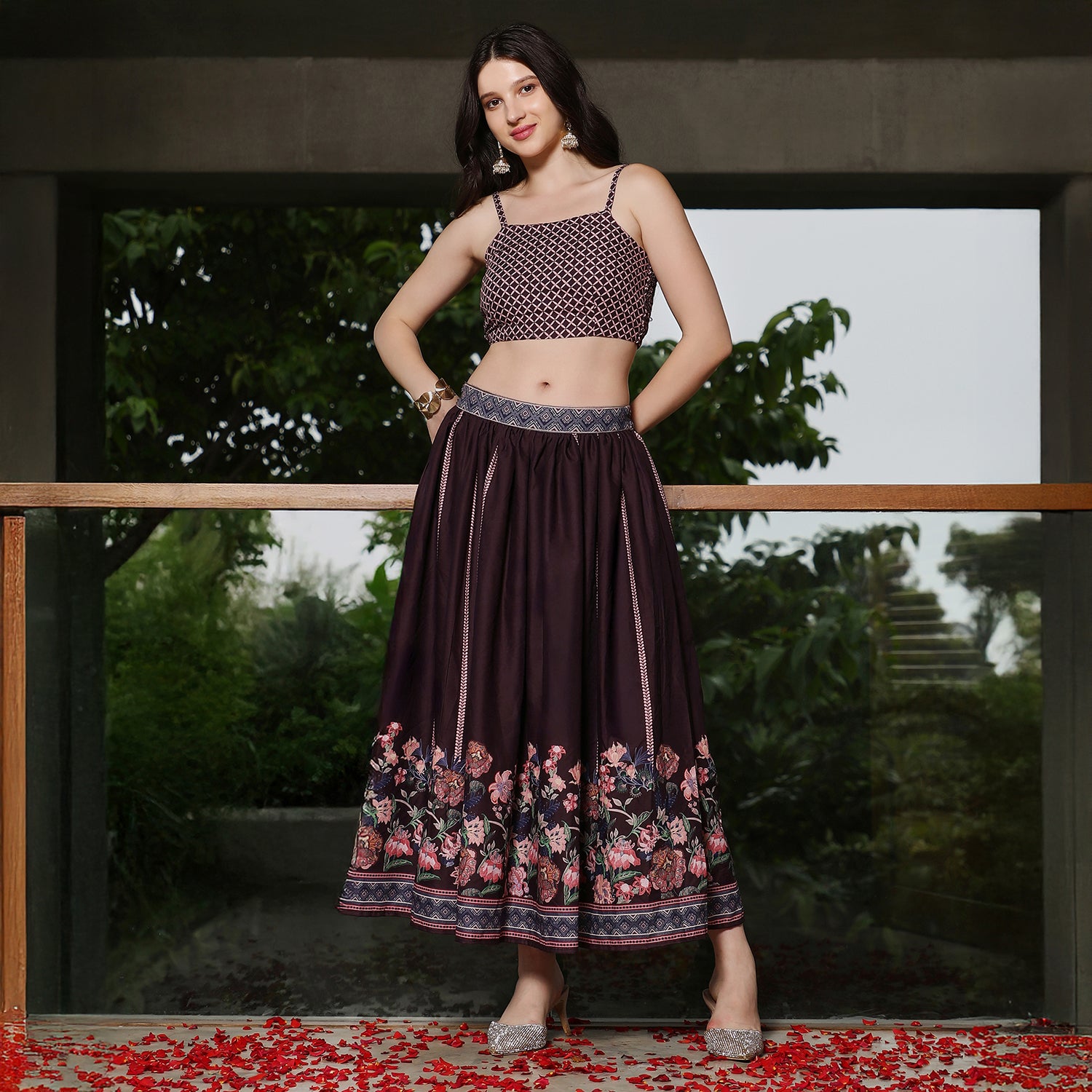 Geometrical-Flora Co-Ord Set