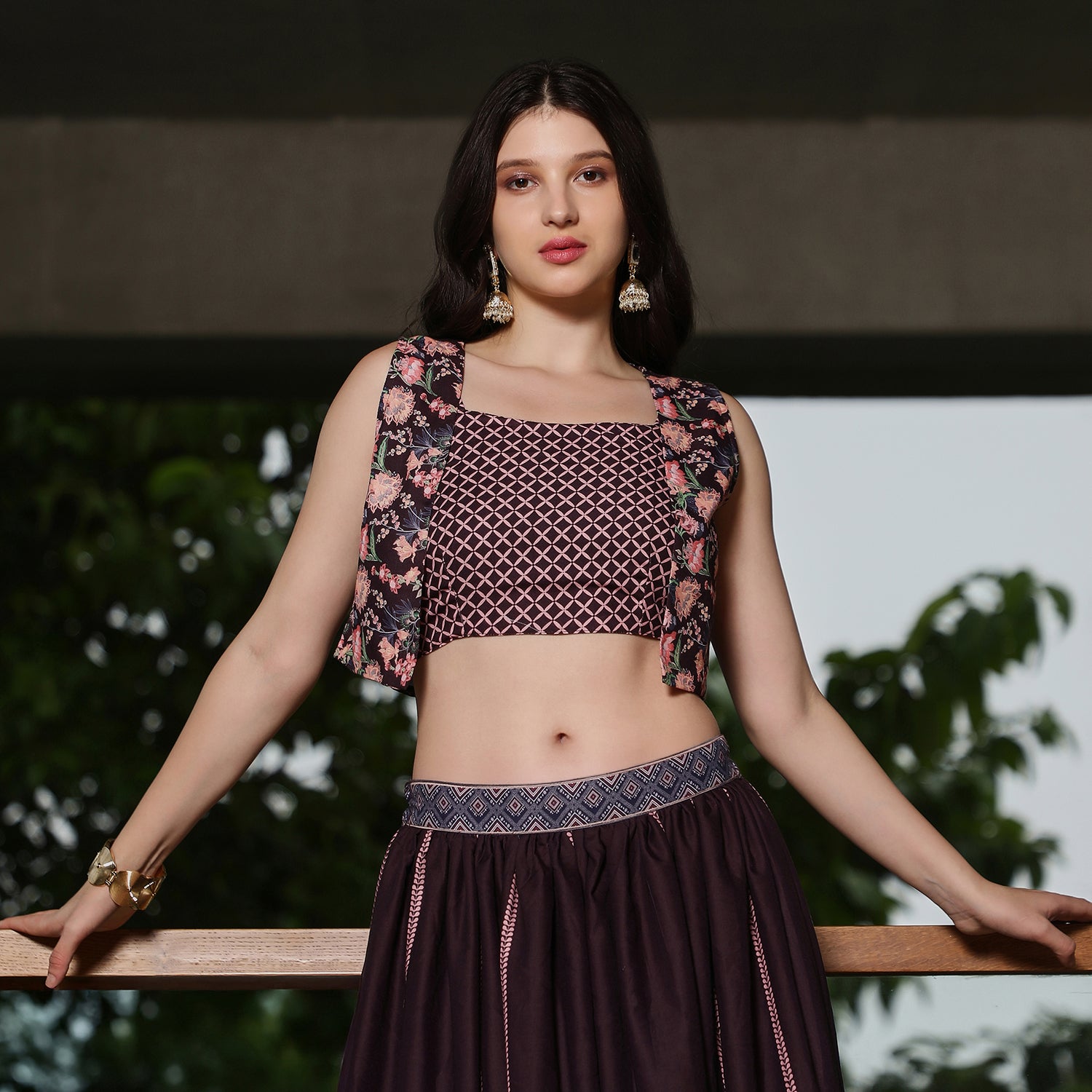 Geometrical-Flora Co-Ord Set